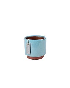 Burgon & Ball Malibu Indoor Pot-Blue-Large
